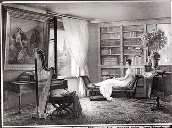 Madame Recamier im Abbaye-aux-Bois, 1810-44